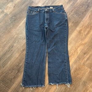 Levi's 517 Size 15 Junior Boot‎ Cut Low Rise 90s Y2K Classic Jeans 0899 Timeless